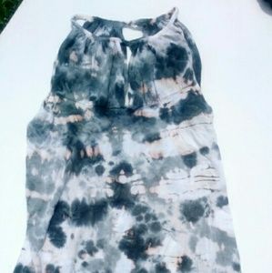 Tie Dye midi dress